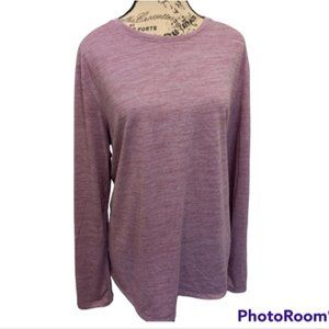 Athletic Works Women's Core Active Long Sleeve T-Shirt Comfy Minimalist Slouchy